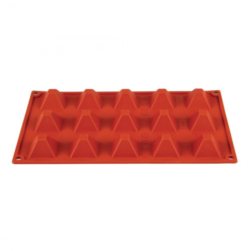 Pavoni Formaflex Silicone 15 Pyramide Moulds