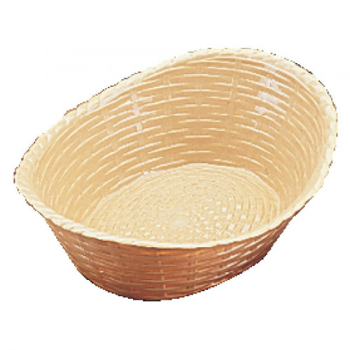 Kristallon Oval Polypropylene Basket - 210x160mm 8 1/4x6 1/4"