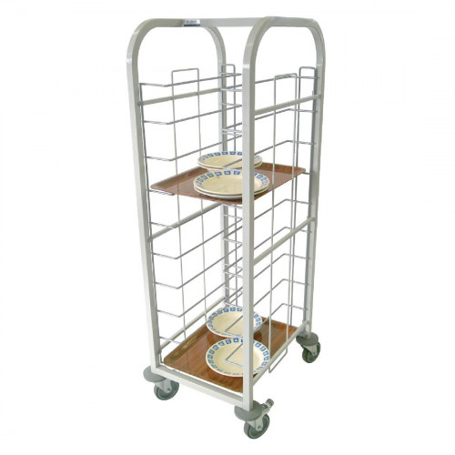 Tray Clearing Trolley - 10 level Fully Welded (Direct)
