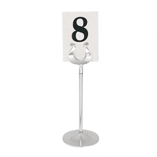 Table Number Stand St/St - 20.5cm 8"
