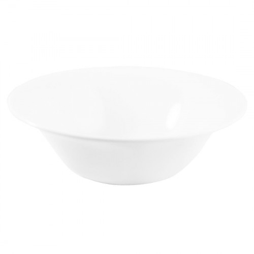 White Salad Bowl Small 17oz 6 3/4"(Box 12)