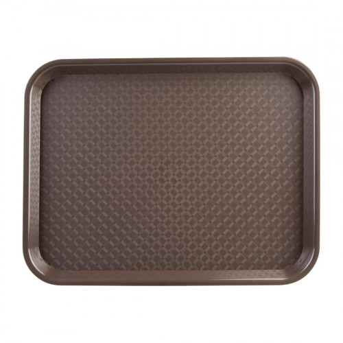Kristallon Foodservice Tray Dark Brown - 305x415mm