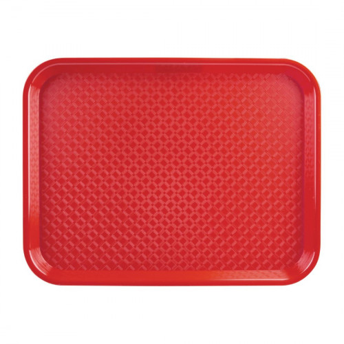 Kristallon Foodservice Tray Red - 305x415mm
