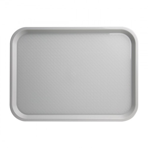 Tray /Kristalon Grey food service tray - textured surface - 14" (350)x 18"(450)