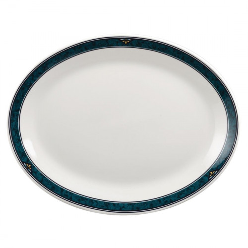 Verona Oval Plate 12" (Box 12) (Direct)