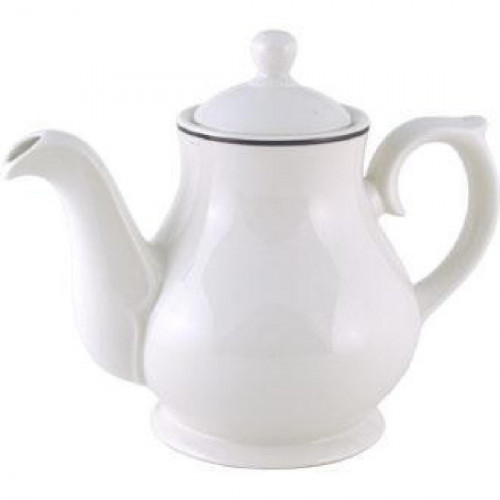 Black Line Sandringham Tea/Coffee Pot 30oz (Box 4) (Direct)