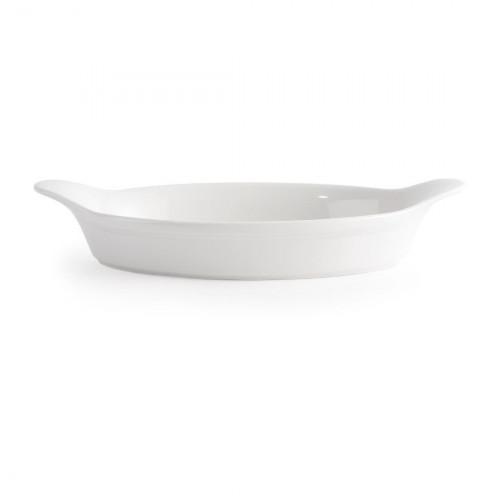 Cookware Small Oval Eared Dish - 8x4.5" 7.9oz (Box 6)