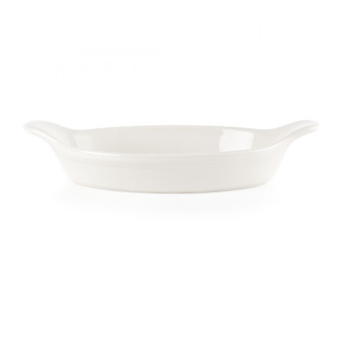 DISH /CHURCHILL - OVAL EARED DISH - SMALL - 10oz/30cl - PER BOX OF 6 - (G1506)