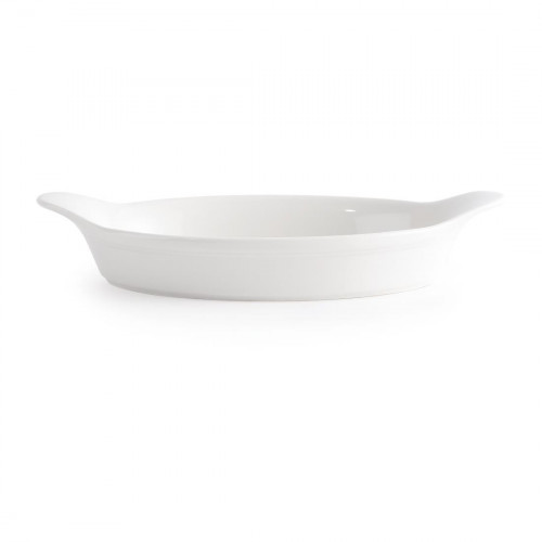 Cookware Medium Oval Eared Dish - 11x6.25" 24.6oz (Box 6)