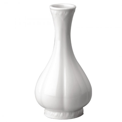 Buckingham White Bud Vase 5.5" (Box 6)
