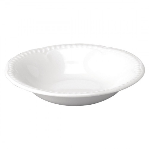 BOWL /CHURCHILL -Buckingham white oatmeal/cereal bowl - 7" diam - 13oz - per box of 24 -P873
