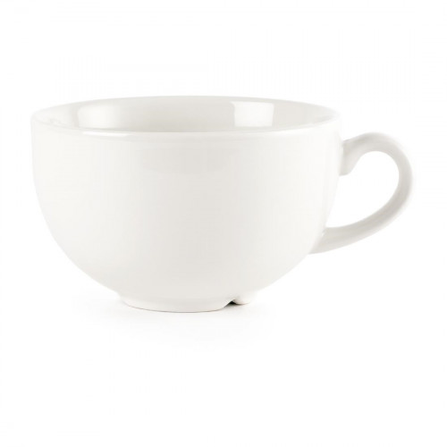 White Cappuccino Cup 10oz (Box 24)