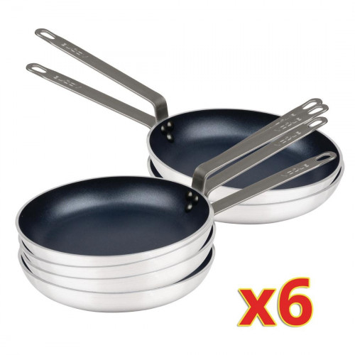 Sale Offer : Vogue Frypan Aluminium Non-stick - 200x35mm S341 (Pack 6)