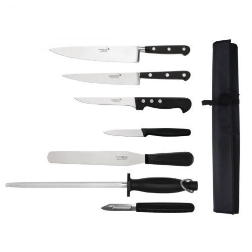 Sabatier 7 Piece Knife Set & Wallet