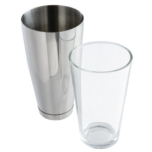 Boston Shaker and Glass, Shaker 800ml, Glass 455ml per each