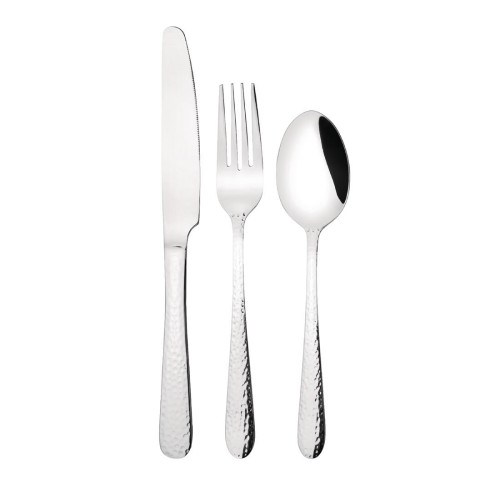 Olympia Tivoli Cutlery Sample Set (Table Knife Table Fork Dessert Spoon)