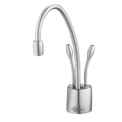 Insinkerator Brushed Steel Hot & Cold Tap with Tank & Installation Pack
