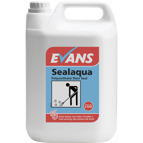 Evans Seal Aqua, Quick drying water based floor seal per 5 Ltr - Available to Order (A025EEV2)
