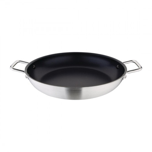 Vogue Paella Pan Aluminium Non-stick - 350x68mm