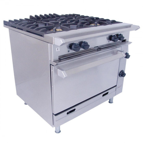 Falcon Chieftan 4 Burner Range (Propane) (Direct)