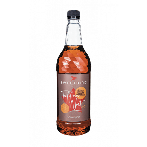 Sweetbird Toffee Nut Syrup 1 Litre - Available to order