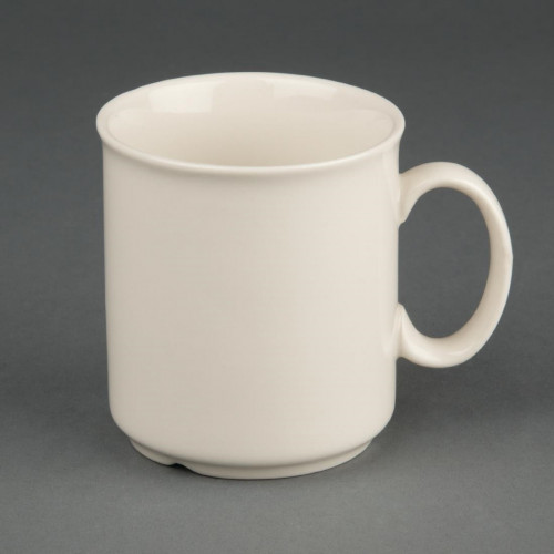 Olympia Ivory Mug - 8oz (Box 12)
