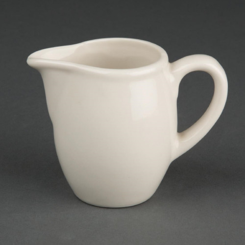Olympia Ivory Milk Jug - 3oz (Box 6)