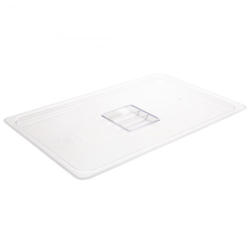 Vogue Clear Polycarbonate GN Lid - 1/1