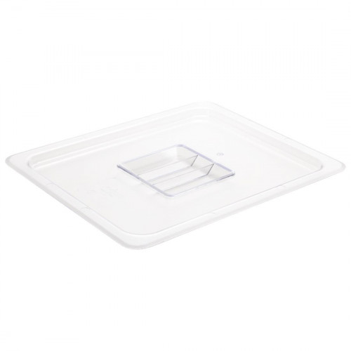 Vogue Clear Polycarbonate GN Lid - 1/2