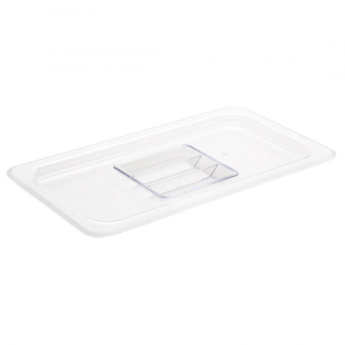 Vogue Clear Polycarbonate GN Lid - 1/3