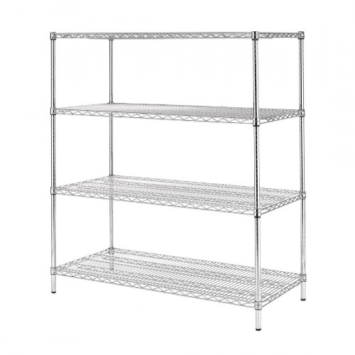 Vogue Flat Pack 4 Shelf Unit - 61x183cm
