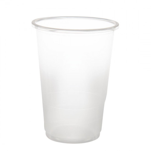 Disposable Tumbler Crack Resistant/Recyclable - 284ml/0.5pint To Rim (Box 1000)