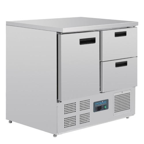 Polar 1 Door & 2 Drawer Counter (M)