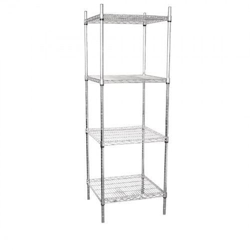 Vogue Tower Display Unit 4 Shelves - 1830(H)x610(W)x610(D)mm