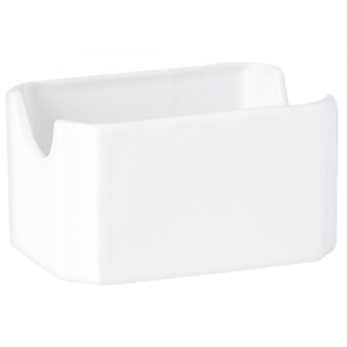 Simplicity White Packet Sugar Container (Box 12)