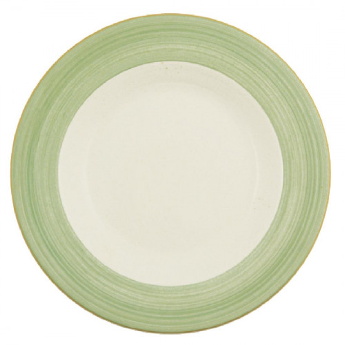 Rio Green Slimline Plate 27.0cm 10 5/8" (Box 24) (Direct)