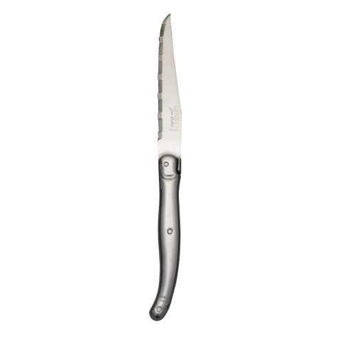 Laguiole Steak Knife S/S Handle Serrated 1.2mm Blade (Box 6) (Direct)