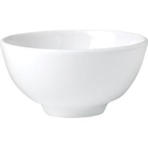 Mandarin White Bowl 11.2cm 4 1/2" 25.5cl 9oz (Box 12) (Direct)