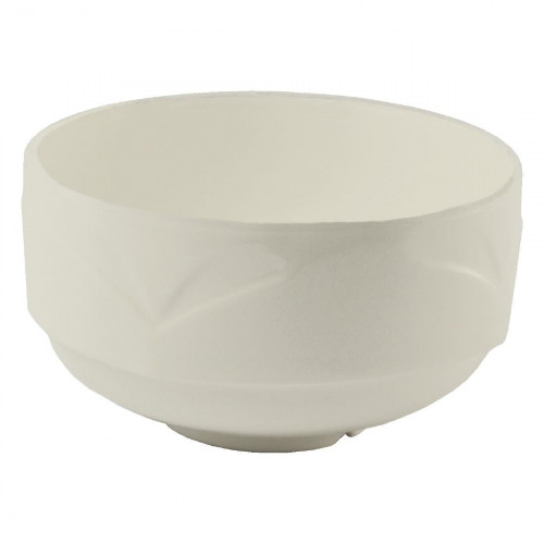 Bianco White Stacking Soup Cup Unhandled 28.5cl 10oz (Box 36)