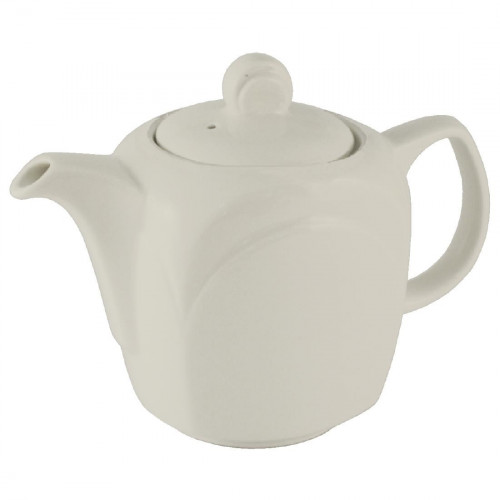 Bianco White Teapot - 60cl 21oz Lid B (Box 6)
