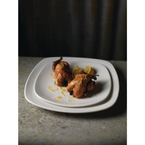 Quadro White Plate - 23x23cm 9x9" (Box 24)