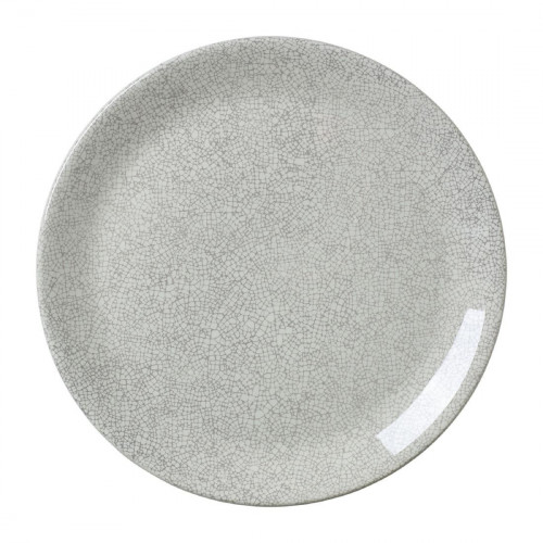 Steelite Ink Crackle Grey Coupe Plate 30cm (11 3/4") (Box 12) (Direct)