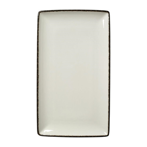 Steelite Charcoal Dapple Rectangle Three 33cx19cm 12 1/2x7 1/2" (Box 6) (Direct)