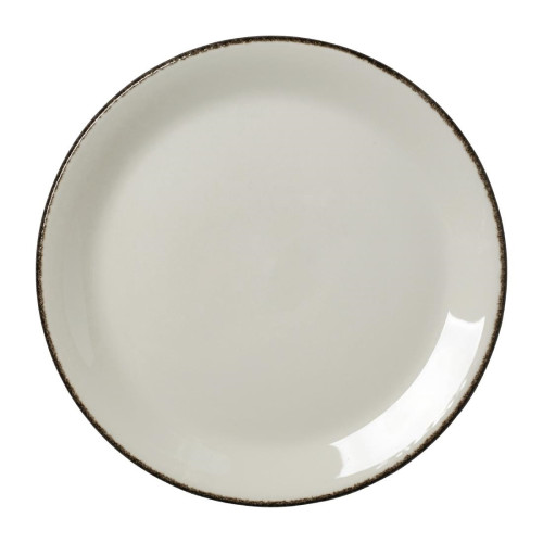 Steelite Charcoal Dapple Coupe Plate - 25.25cm 10" (Box 24) (Direct)