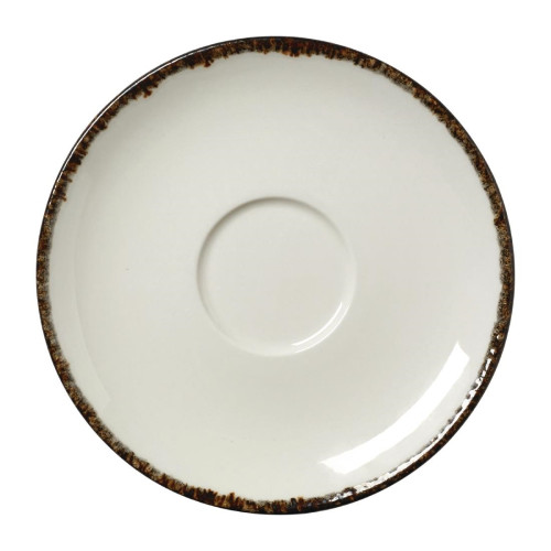 Steelite Charcoal Dapple Saucer LiV - 15cm 6" (Box 36) (Direct)