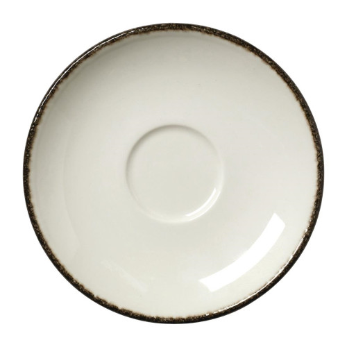 Steelite Charcoal Dapple Saucer LiV - 12.5cm 5" (Box 36) (Direct)