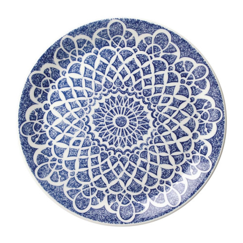 Steelite Ink Nomad Blue Plate Coupe - 255mm 10" (Box 12) (Direct)