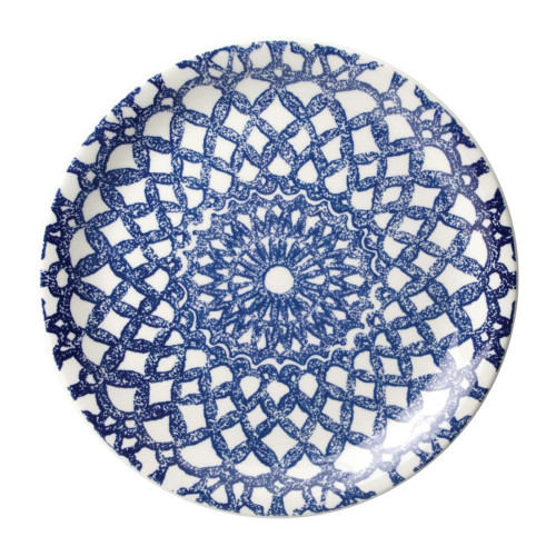 Steelite Ink Nomad Blue Plate Coupe - 203mm 8" (Box 12) (Direct)