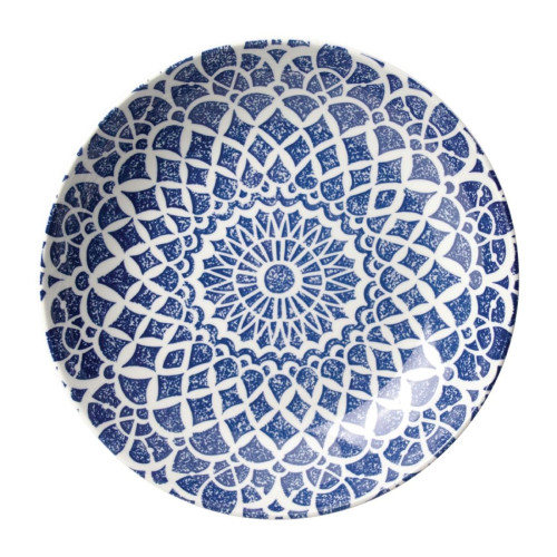 Steelite Ink Nomad Blue Bowl Coupe - 215mm 8 1/2" 34cl 12oz (Box 12) (Direct)