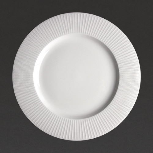 Steelite Willow Gourmet Plate Large Well 28.5cm (11 1/4") (Box 6) (Direct)